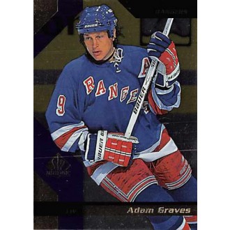 Řadové karty - Graves Adam - 1997-98 SP Authentic No.103