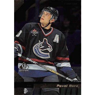 Řadové karty - Bure Pavel - 1997-98 SP Authentic No.156