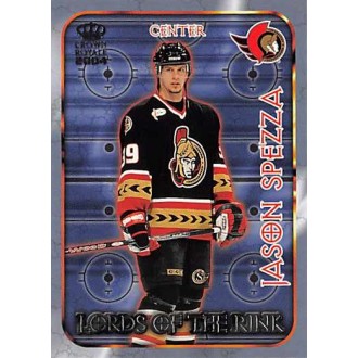 Insertní karty - Spezza Jason - 2003-04 Crown Royale Lords of the Rink No.16