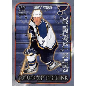 Insertní karty - Tkachuk Keith - 2003-04 Crown Royale Lords of the Rink No.19