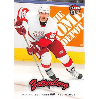 Řadové karty - Zetterberg Henrik - 2006-07 Ultra No.70