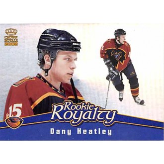 Insertní karty - Heatley Dany - 2001-02 Crown Royale Rookie Royalty No.1