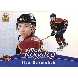 Insertní karty - Kovalchuk Ilya - 2001-02 Crown Royale Rookie Royalty No.2