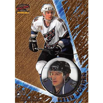 Řadové karty - Bondra Peter - 1997-98 Invincible No.145