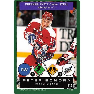 Řadové karty - Bondra Peter - 1995-96 Playoff One on One No.212