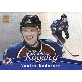 Insertní karty - Nedorost Václav - 2001-02 Crown Royale Rookie Royalty No.5