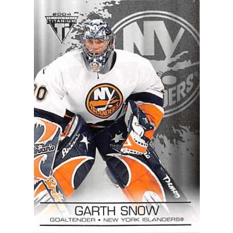 Paralelní karty - Snow Garth - 2003-04 Titanium Retail No.66