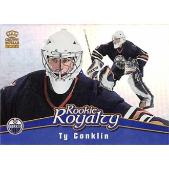 Insertní karty - Conklin Ty - 2001-02 Crown Royale Rookie Royalty No.9