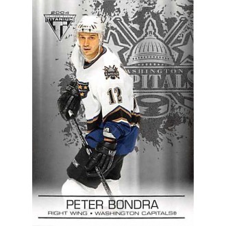Paralelní karty - Bondra Peter - 2003-04 Titanium Retail No.98