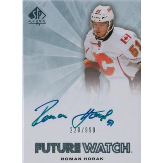 Podepsané karty - Horák Roman - 2011-12 SP Authentic No.249