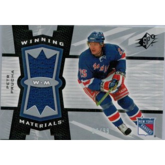 Jersey karty - Průcha Petr - 2006-07 SPx Winning Materials Spectrum No.WM-PP