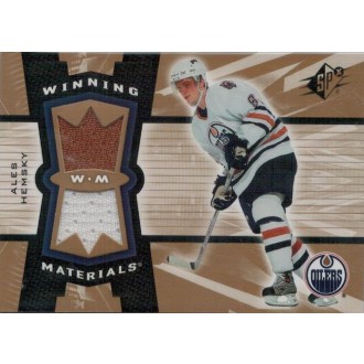 Jersey karty - Hemský Aleš - 2006-07 SPx Winning Materials No.WM-AH