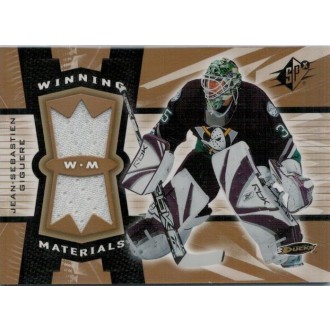 Jersey karty - Giguere Jean-Sebastien - 2006-07 SPx Winning Materials No.WM-JG
