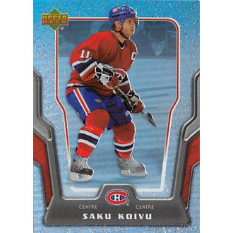Řadové karty - Koivu Saku - 2007-08 McDonalds Upper Deck No.26