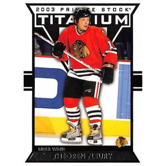 Řadové karty - Fleury Theoren - 2002-03 Titanium Retail No.22