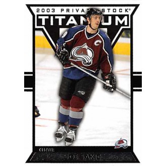Řadové karty - Sakic Joe - 2002-03 Titanium Retail No.27