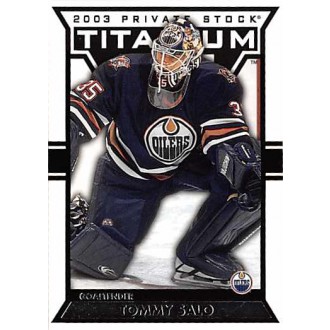 Řadové karty - Salo Tommy - 2002-03 Titanium Retail No.43