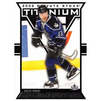 Řadové karty - Pálffy Žigmund - 2002-03 Titanium Retail No.50