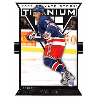Řadové karty - Bure Pavel - 2002-03 Titanium Retail No.68