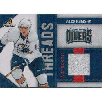 Jersey karty - Hemský Aleš - 2010-11 Pinnacle Threads No.AH
