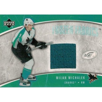 Jersey karty - Michálek Milan - 2005-06 Ice Frozen Fabrics No.FF-MM