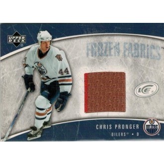 Jersey karty - Pronger Chris - 2005-06 Ice Frozen Fabrics No.FF-CP