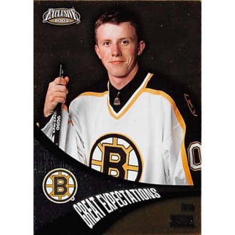 Insertní karty - Huml Ivan - 2002-03 Exclusive Great Expectations No.3