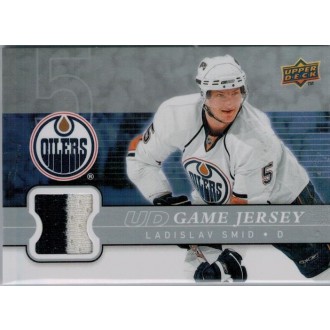 Jersey karty - Šmíd Ladislav - 2008-09 Upper Deck Game Jerseys 2 color No.GJ-SM