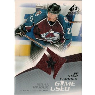 Jersey karty - Hejduk Milan - 2003-04 SP Game Used No.106