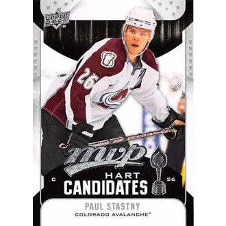 Insertní karty - Stastny Paul - 2009-10 MVP Hart Candidates No.HC30