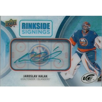 Podepsané karty - Halák Jaroslav - 2016-17 Ice Rinkside Signings No.RS-JH