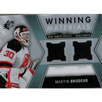 Jersey karty - Brodeur Martin - 2014-15 SPx Winning Materials No.WM-MB