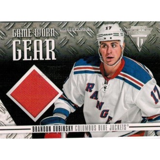 Jersey karty - Dubinsky Brandon - 2012-13 Titanium Game Worn Gear No.GG-BD