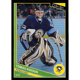 Paralelní karty - Vokoun Tomáš - 2013-14 O-Pee-Chee Black Rainbow No.200