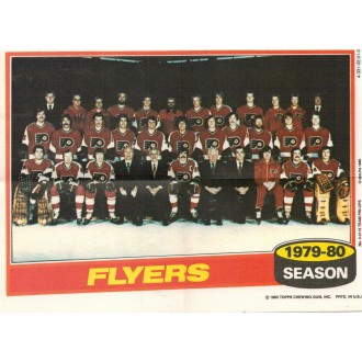 Insertní karty - Philadelphia Flyers - 1980-81 Topps Team Posters No.3