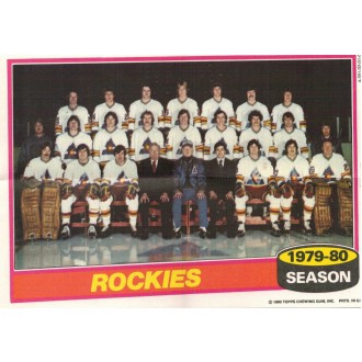 Insertní karty - Colorado Rockies - 1980-81 Topps Team Posters No.12