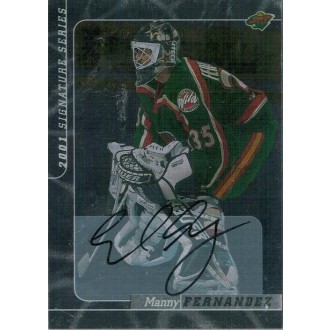 Podepsané karty - Fernandez Manny - 2000-01 BAP Signature Series Autographs No.71