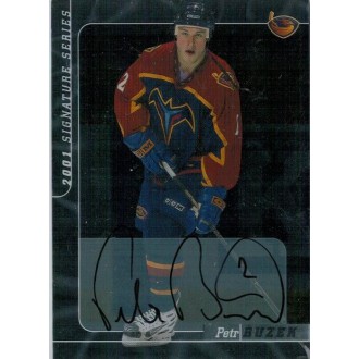 Podepsané karty - Buzek Petr - 2000-01 BAP Signature Series Autographs No.48