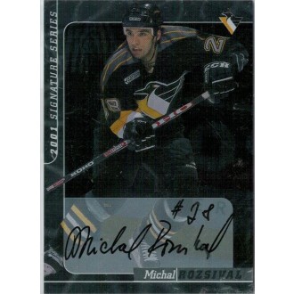 Podepsané karty - Rozsíval Michal - 2000-01 BAP Signature Series Autographs No.91