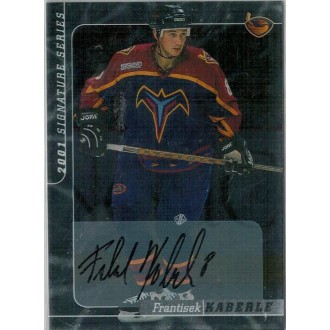 Podepsané karty - Kaberle František - 2000-01 BAP Signature Series Autographs No.69