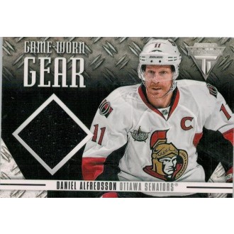 Jersey karty - Alfredsson Daniel - 2012-13 Titanium Game Worn Gear No.GG-DA