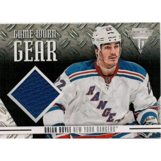 Jersey karty - Boyle Brian - 2012-13 Titanium Game Worn Gear No.GG-BY