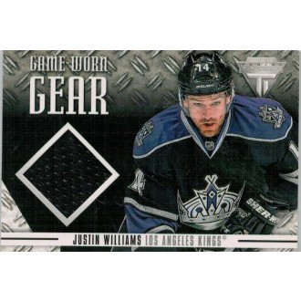 Jersey karty - Williams Justin - 2012-13 Titanium Game Worn Gear No.GG-JW