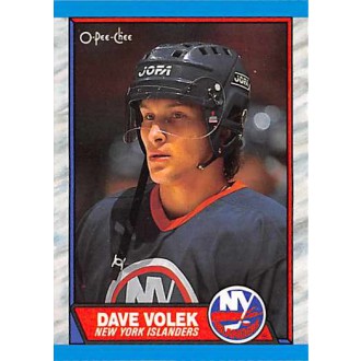Řadové karty - Volek David - 1989-90 O-Pee-Chee No.85