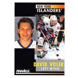 Řadové karty - Volek David - 1991-92 Pinnacle No.198