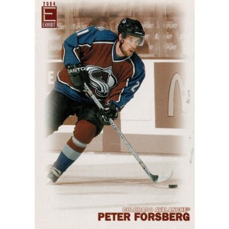 Řadové karty - Forsberg Peter - 2003-04 Exhibit No.160