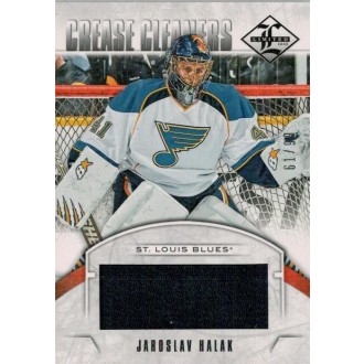 Jersey karty - Halák Jaroslav - 2012-13 Limited Crease Cleaners Materials No.CC-HA
