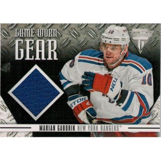 Jersey karty - Gáborík Marián - 2012-13 Titanium Game Worn Gear No.GG-MG