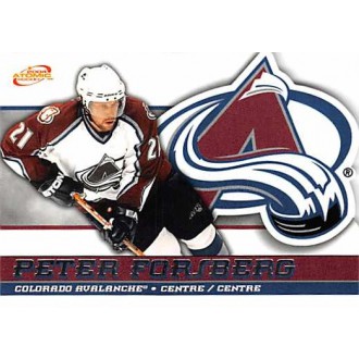 Řadové karty - Forsberg Peter - 2003-04 McDonalds Pacific No.10