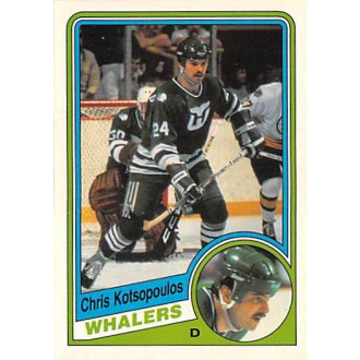 Řadové karty - Kotsopoulos Chris - 1984-85 O-Pee-Chee No.73